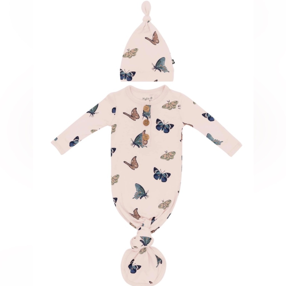 Kyte BABY Newborn Knotted Gown